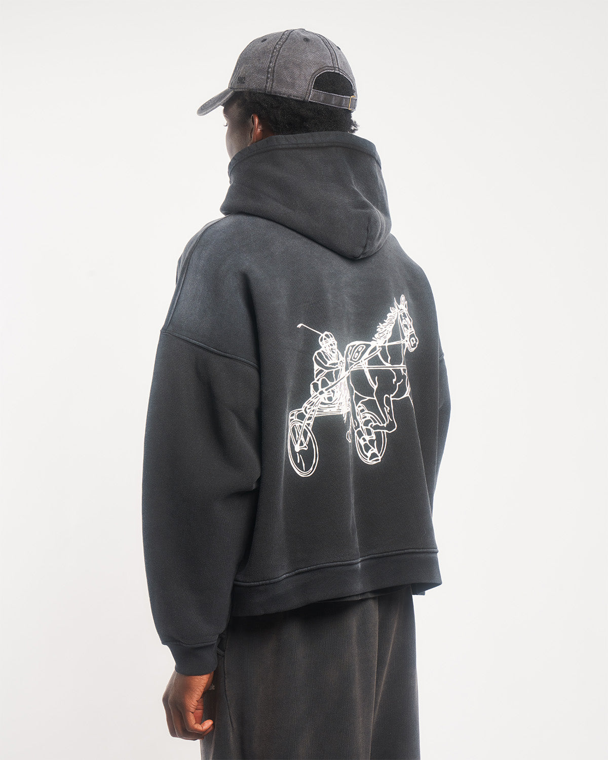 Racing Stable Graphic Hoodie