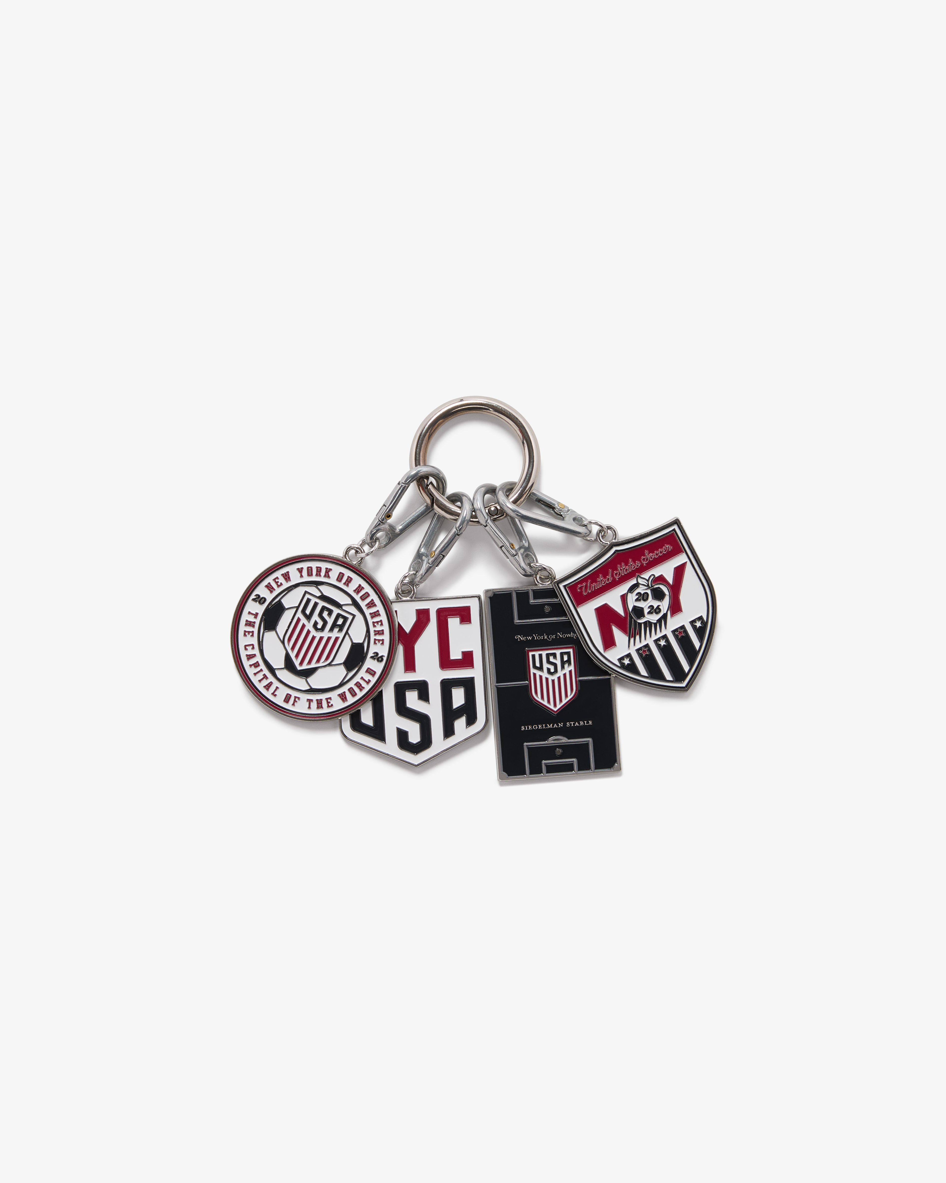 NYON x Siegelman Stable x US Soccer Striker Bag Charm - Pack of 4