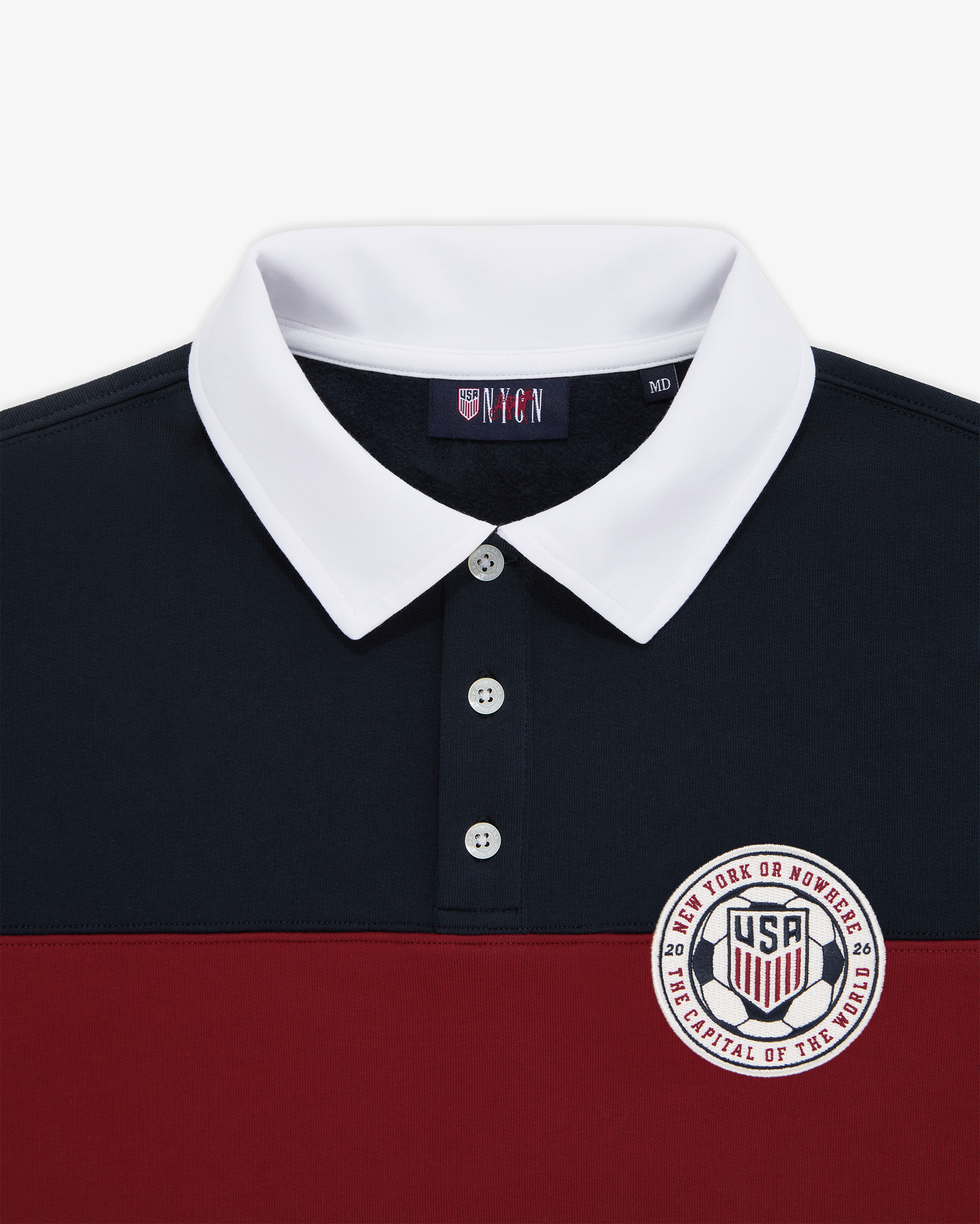 NYON x Siegelman Stable x US Soccer Keeper Polo Sweatshirt