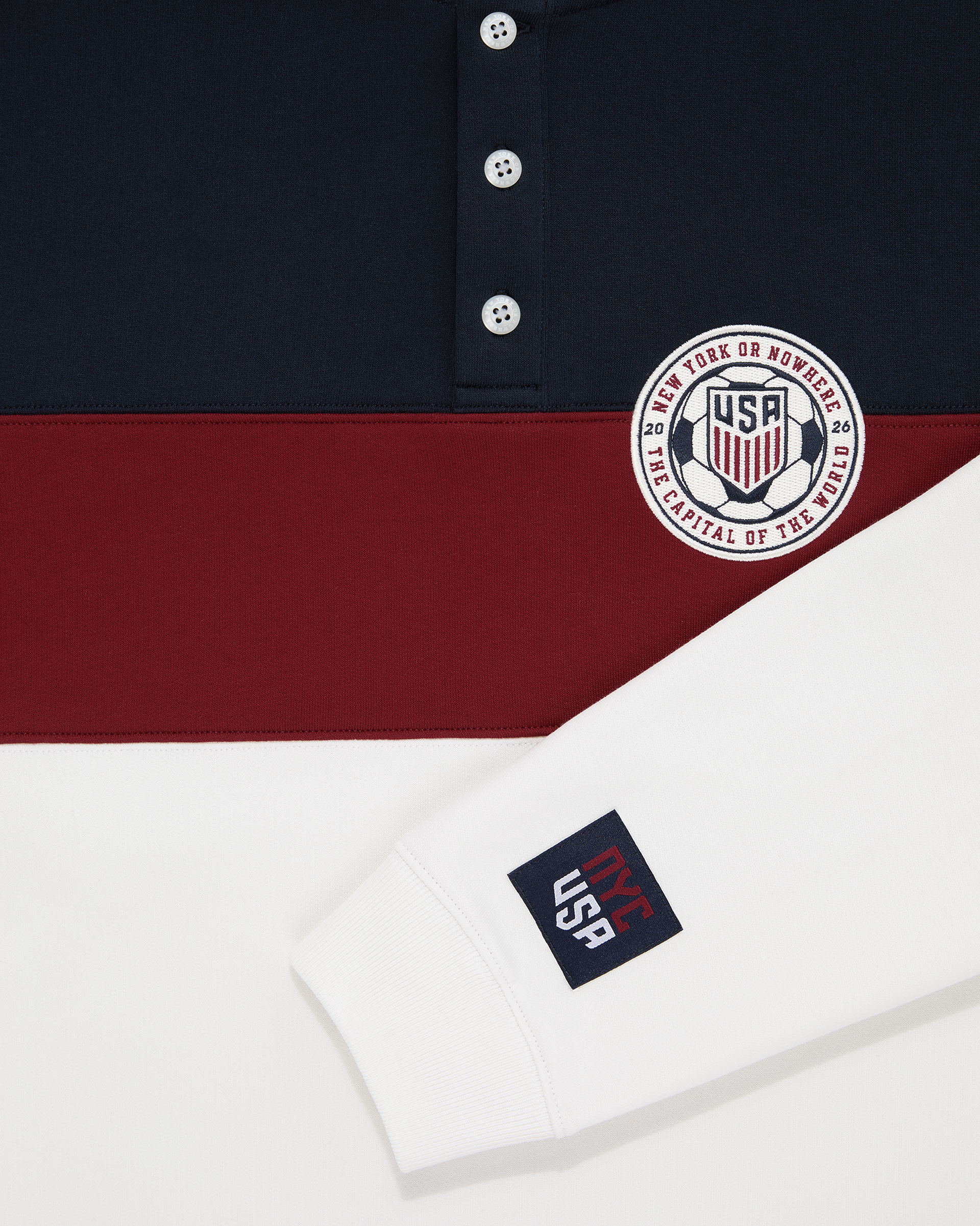 NYON x Siegelman Stable x US Soccer Keeper Polo Sweatshirt