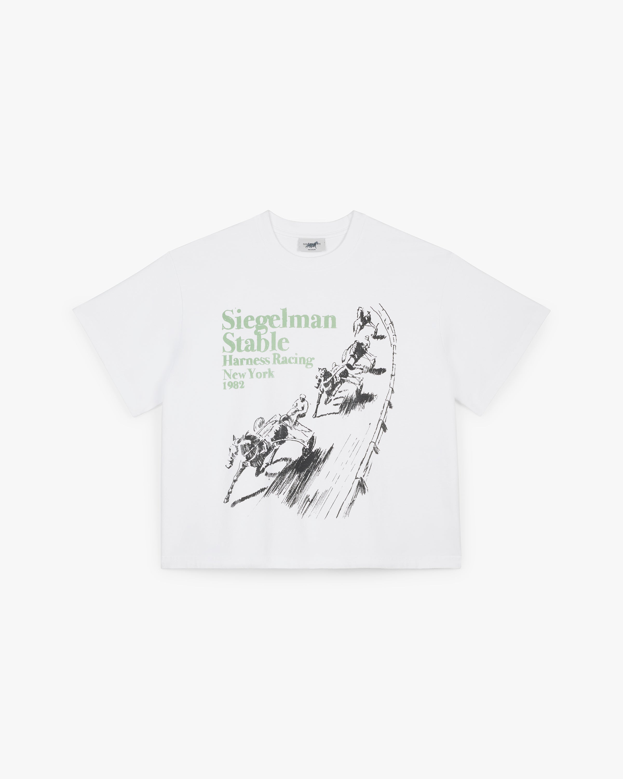 Harness Racing Graphic Boxy Tee