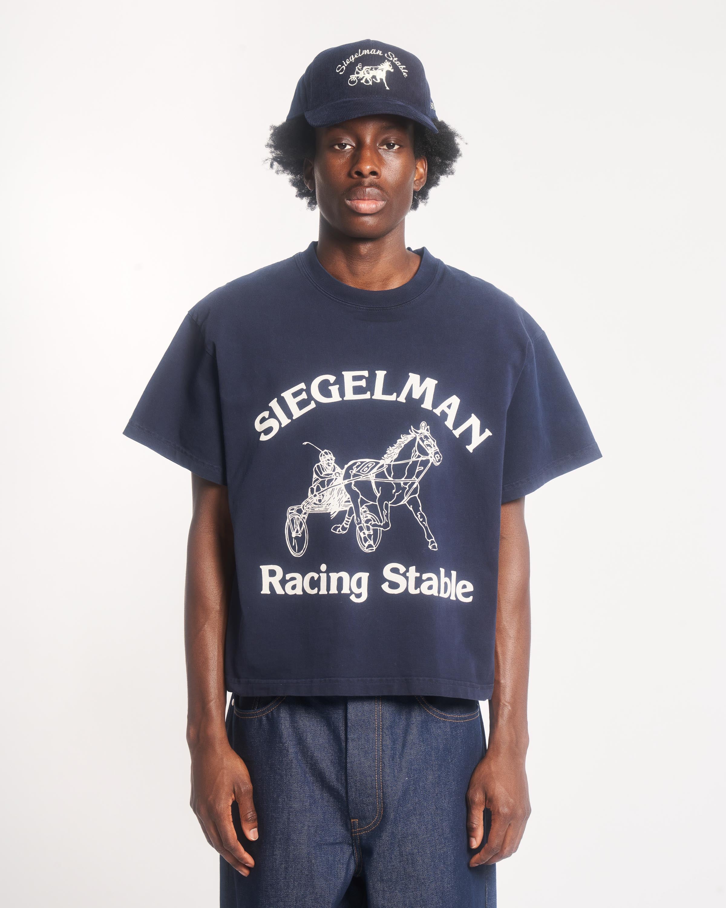 Racing Stable Graphic Crop Tee