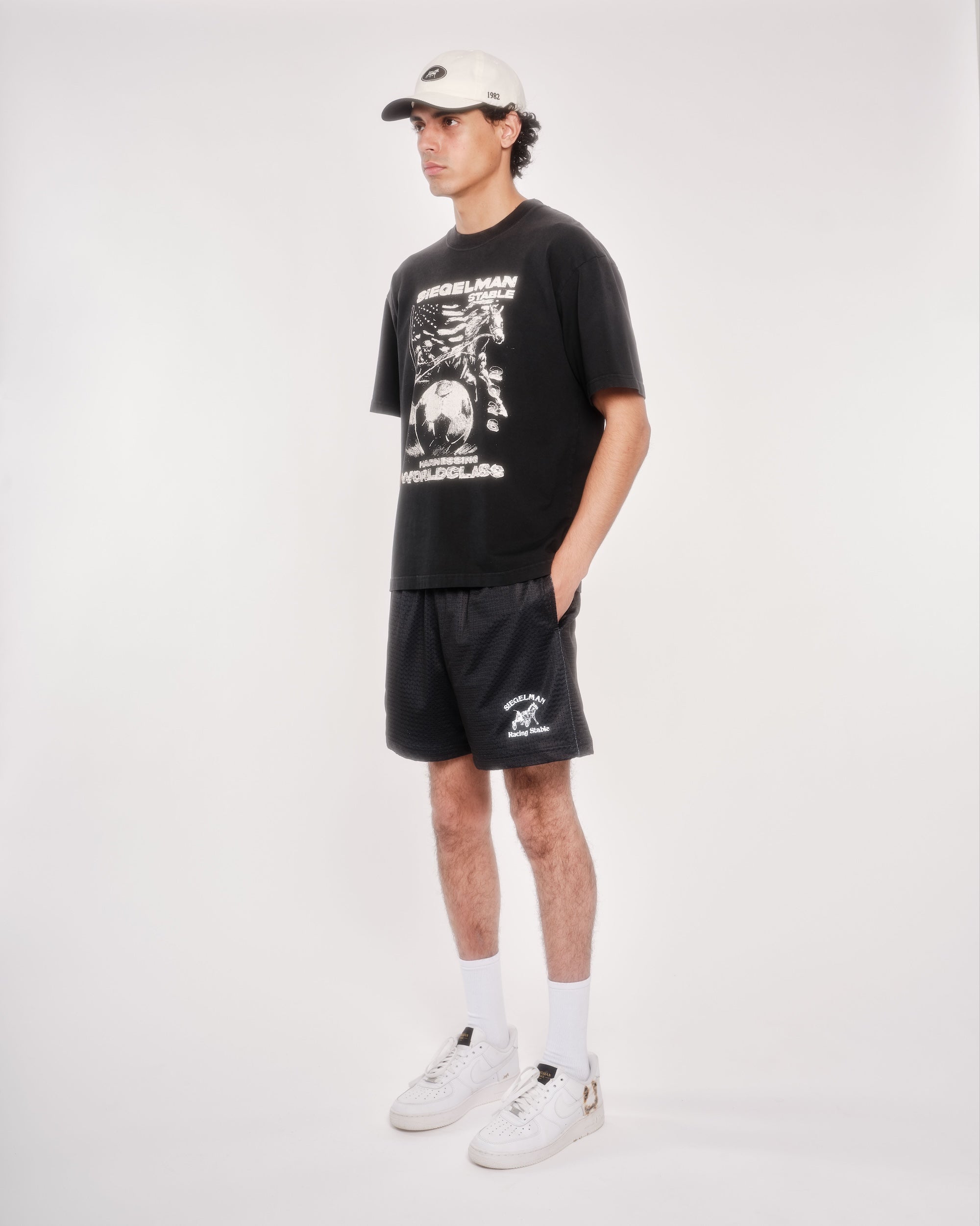 Racing Stable Mesh Shorts