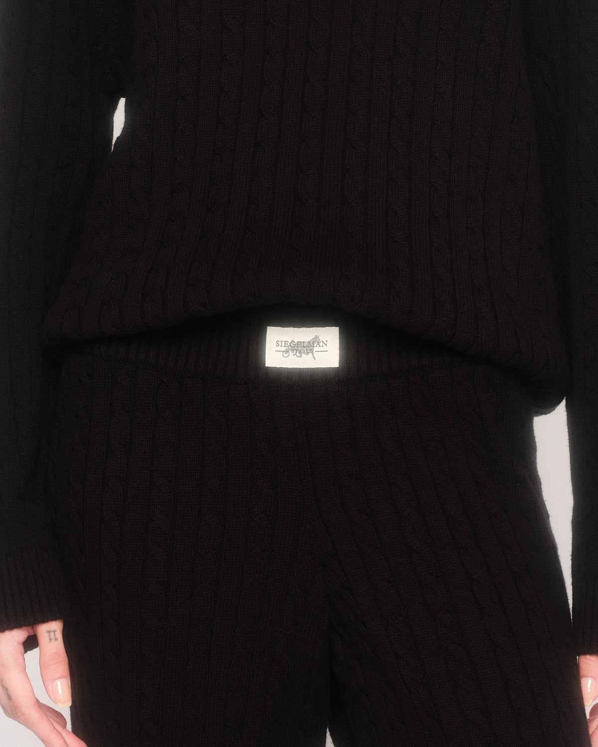 Cable Knit Pants