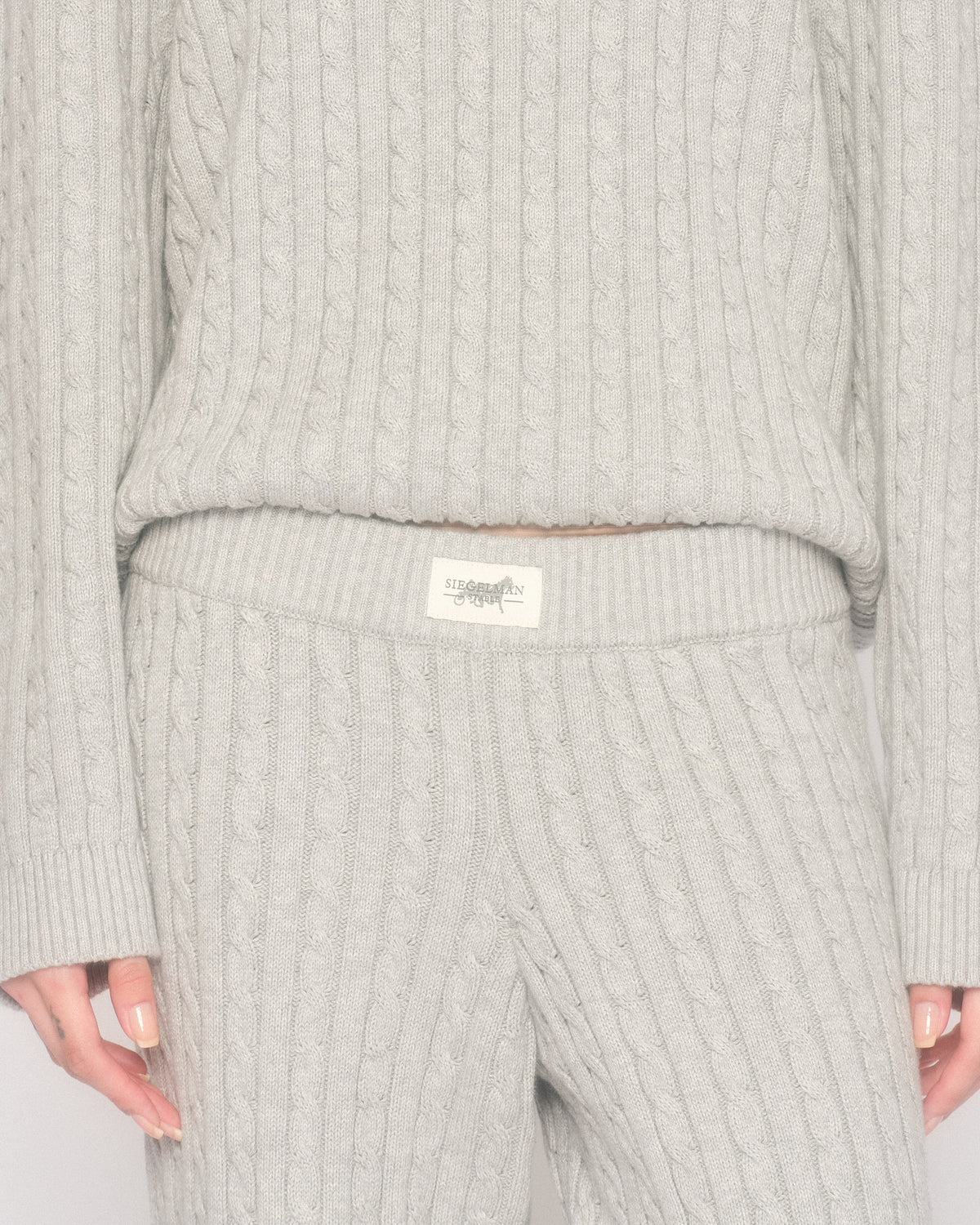 Cable Knit Pants
