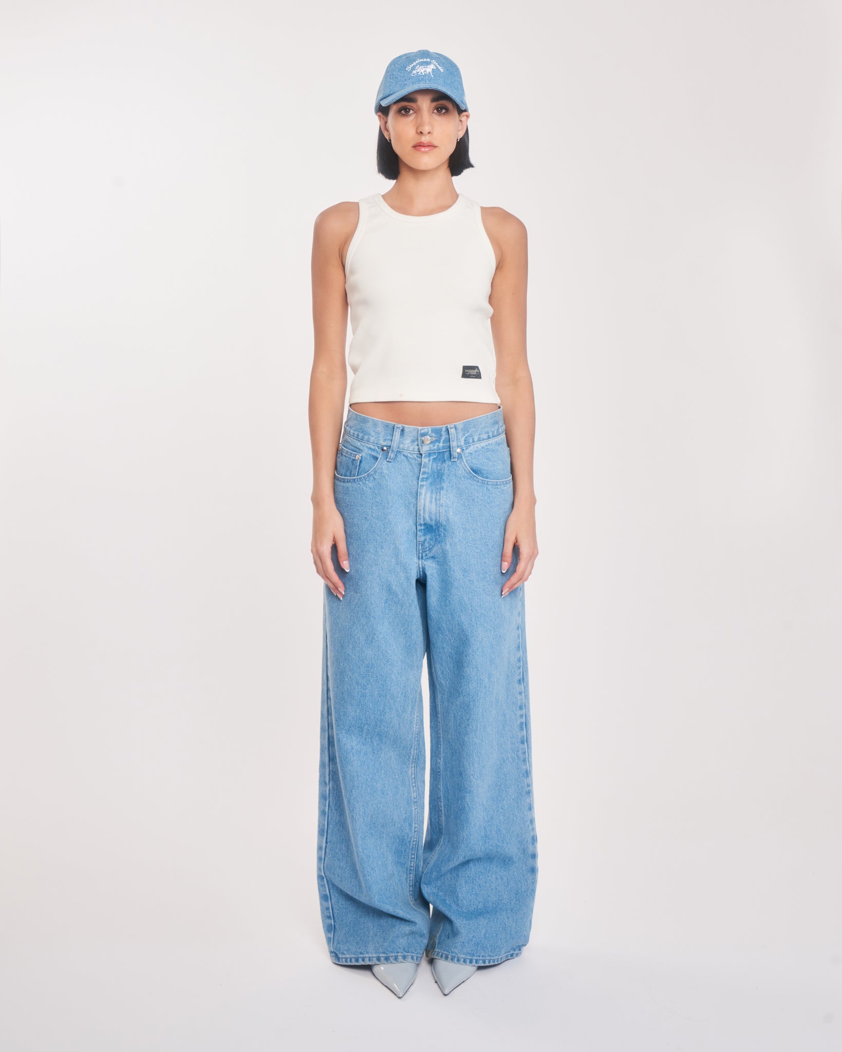 Denim Coaches Pant