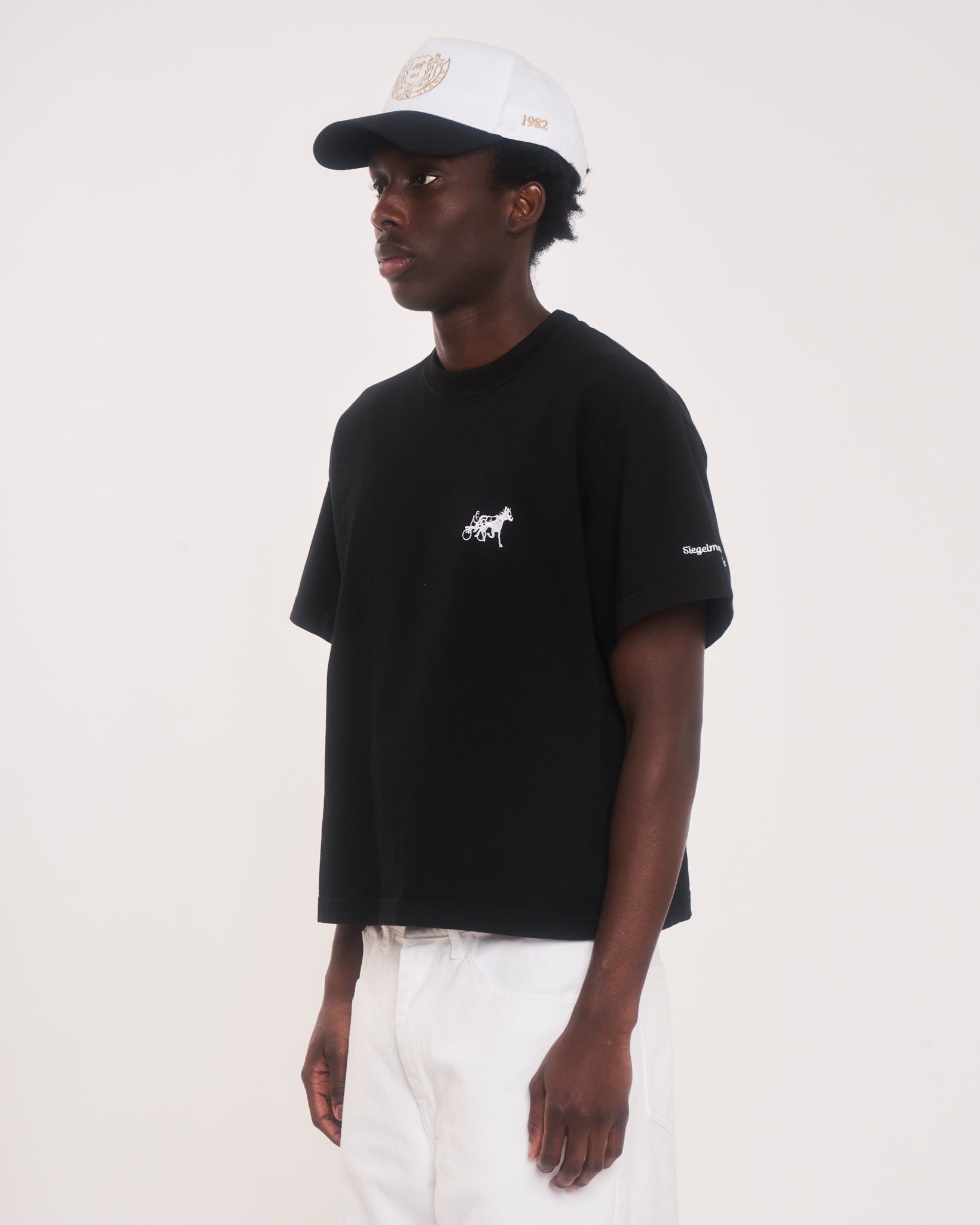 Embroidered Crop Tee