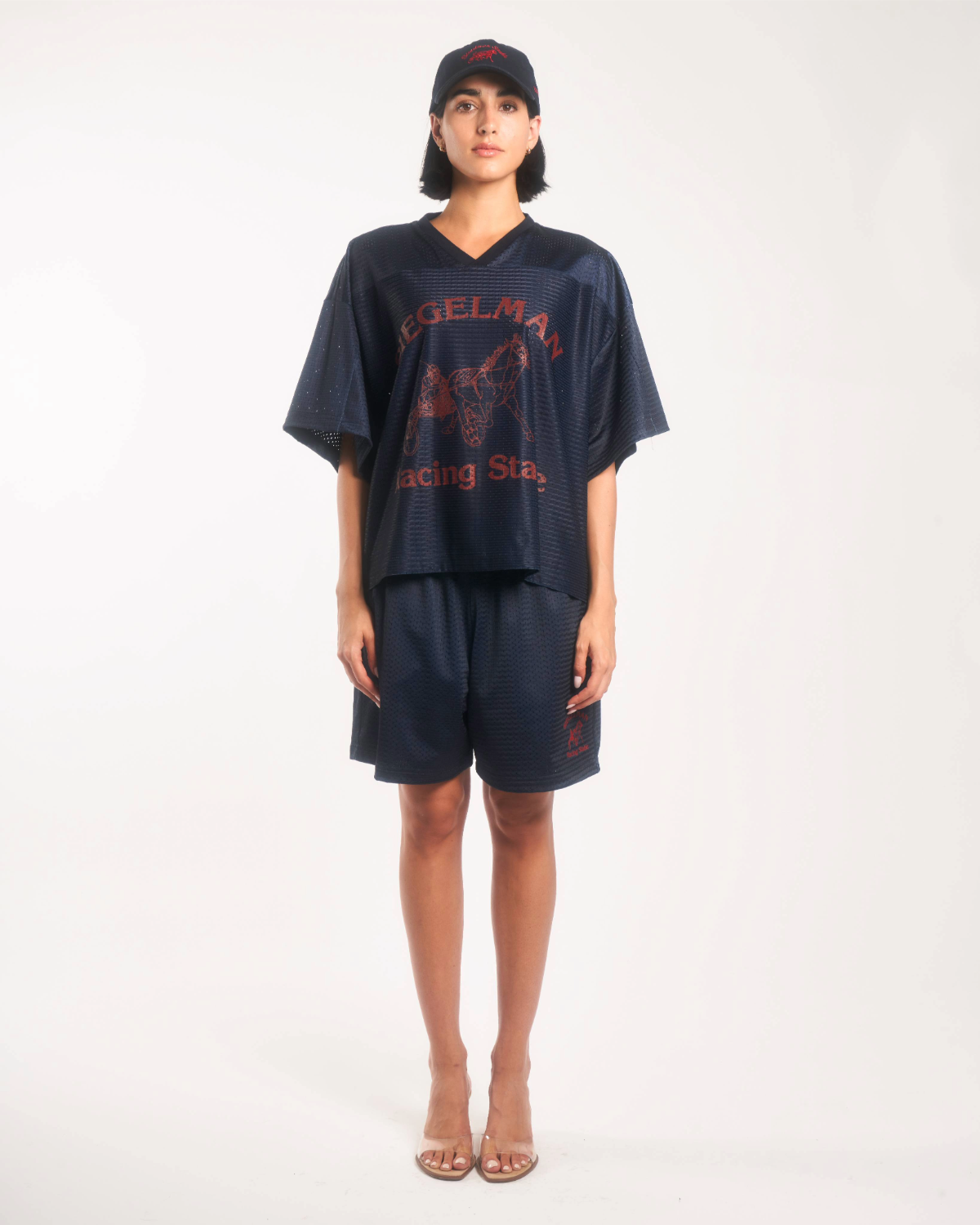 Racing Stable Mesh Shorts