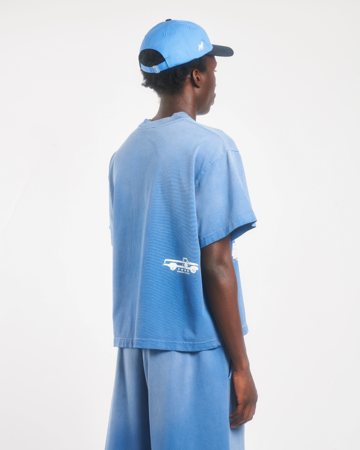 Horse Power Graphic Crop Tee