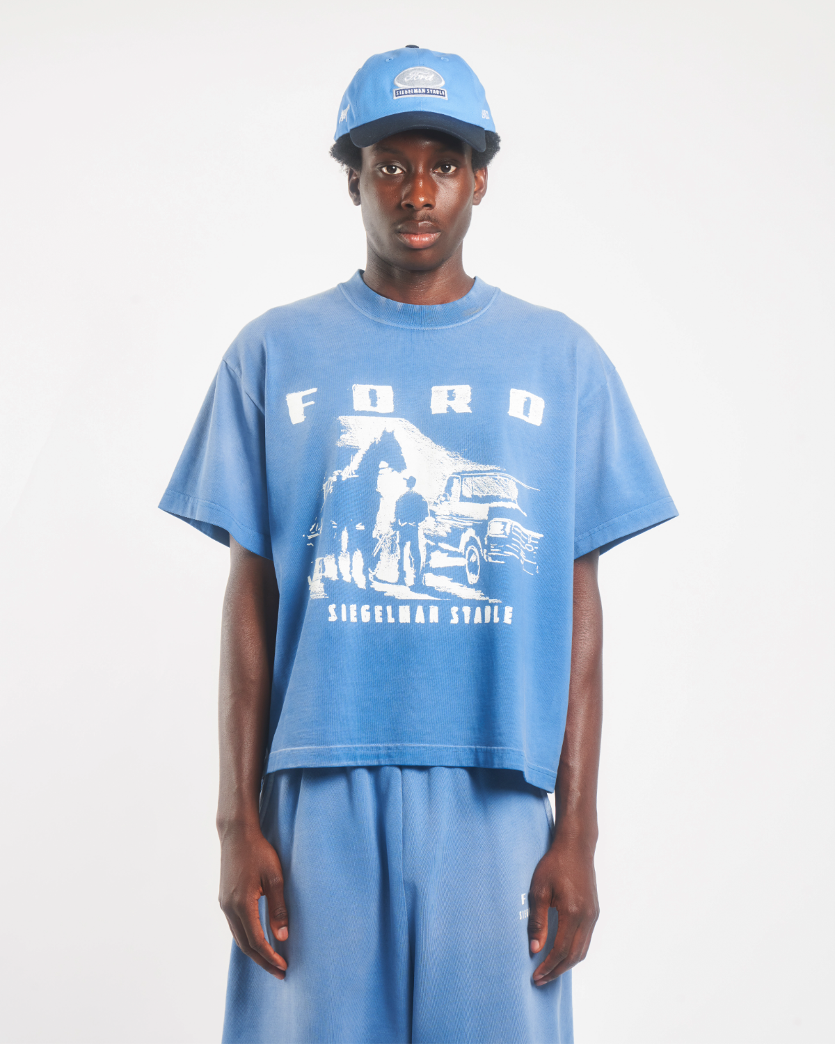 Horse Power Graphic Crop Tee