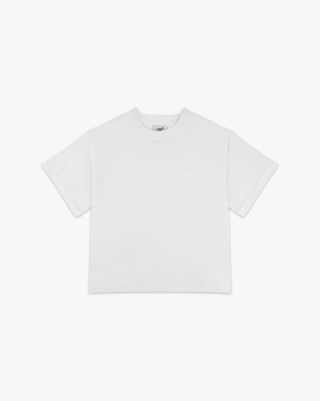 Embroidered Boxy Tee