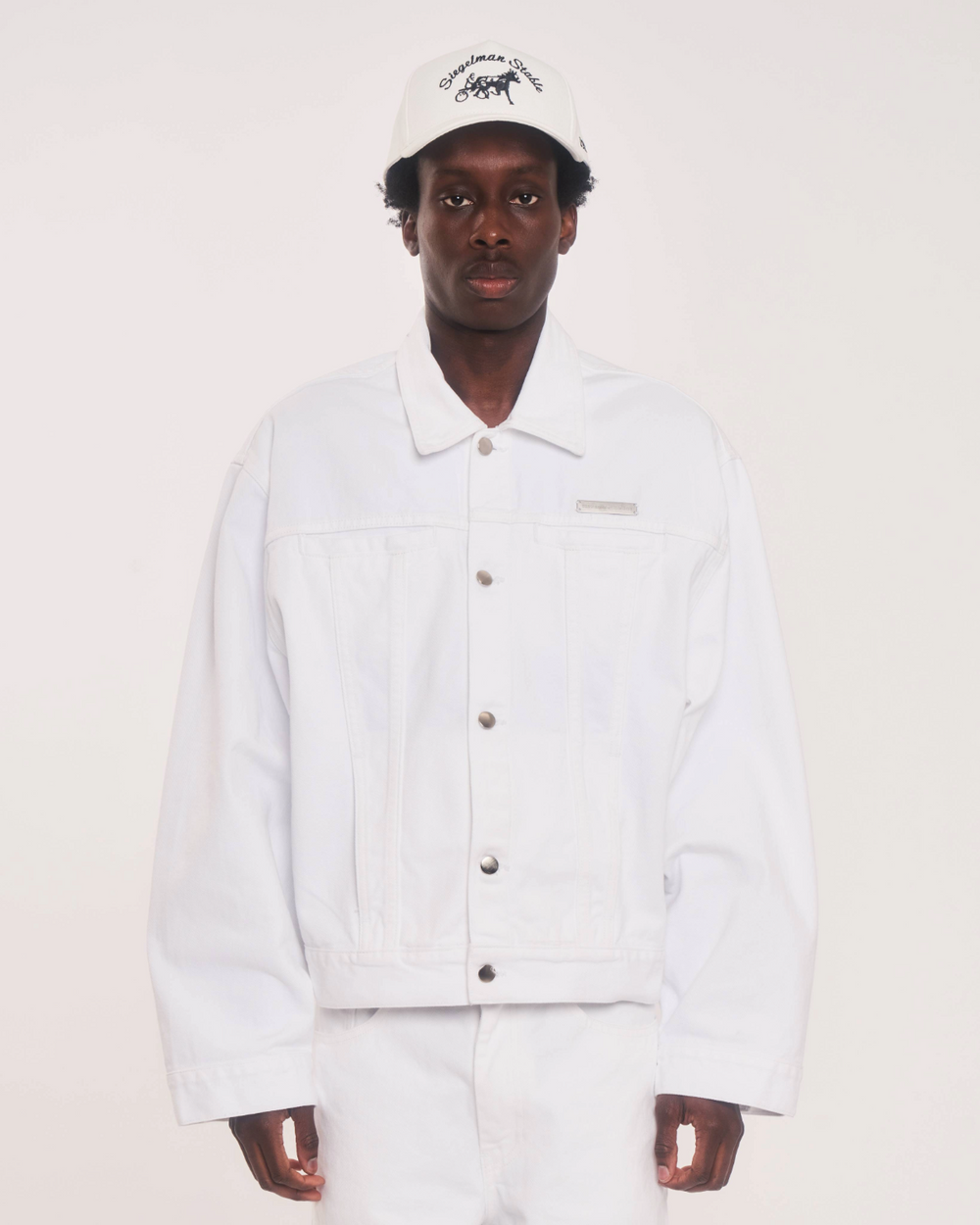 White Denim Jacket