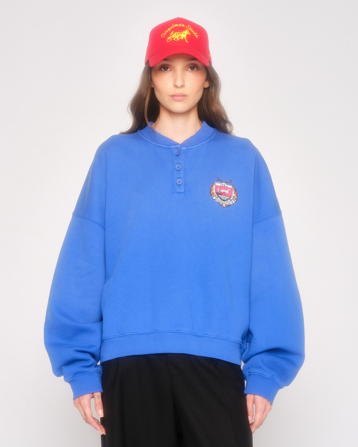 Henley Sweatshirt