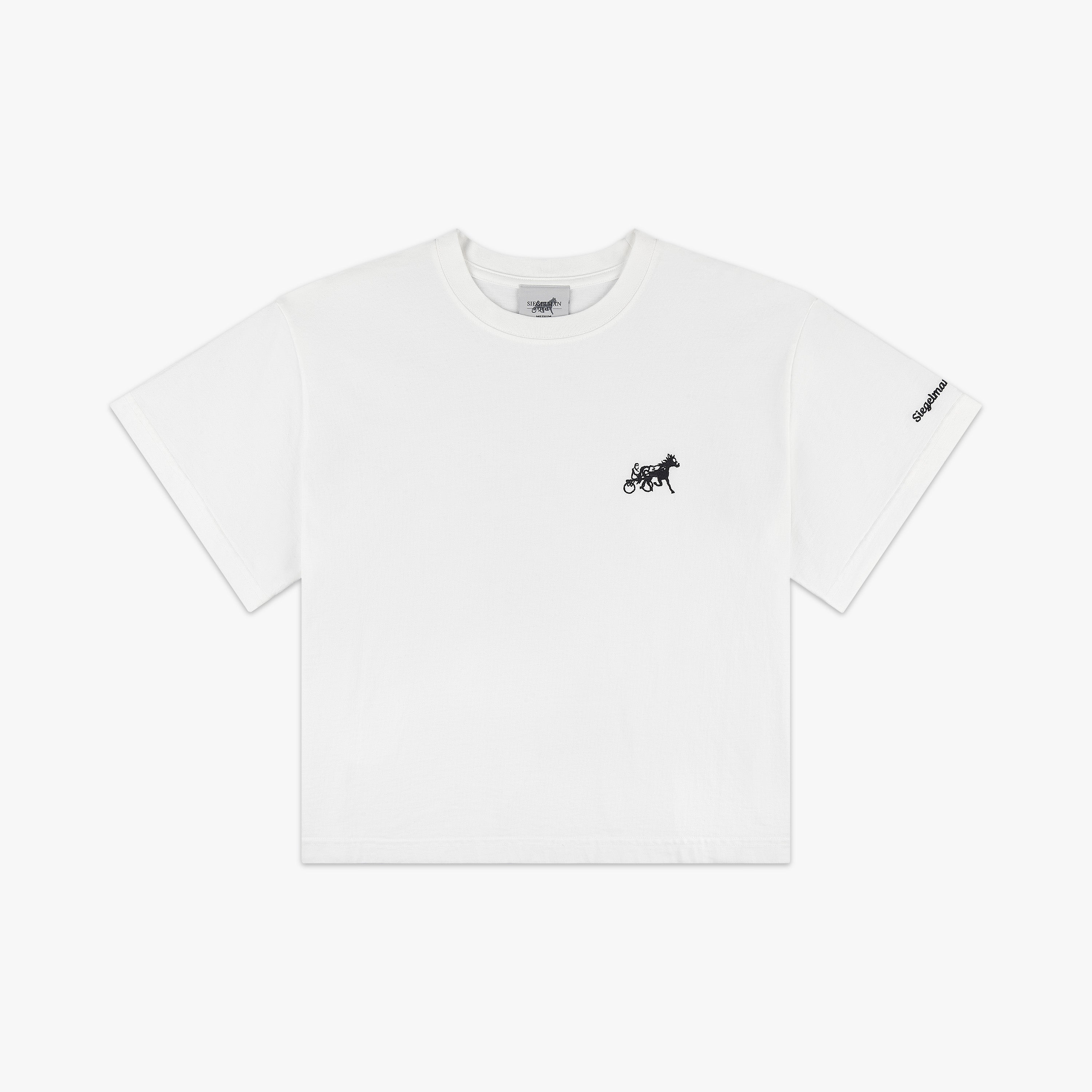 Embroidered Crop Tee