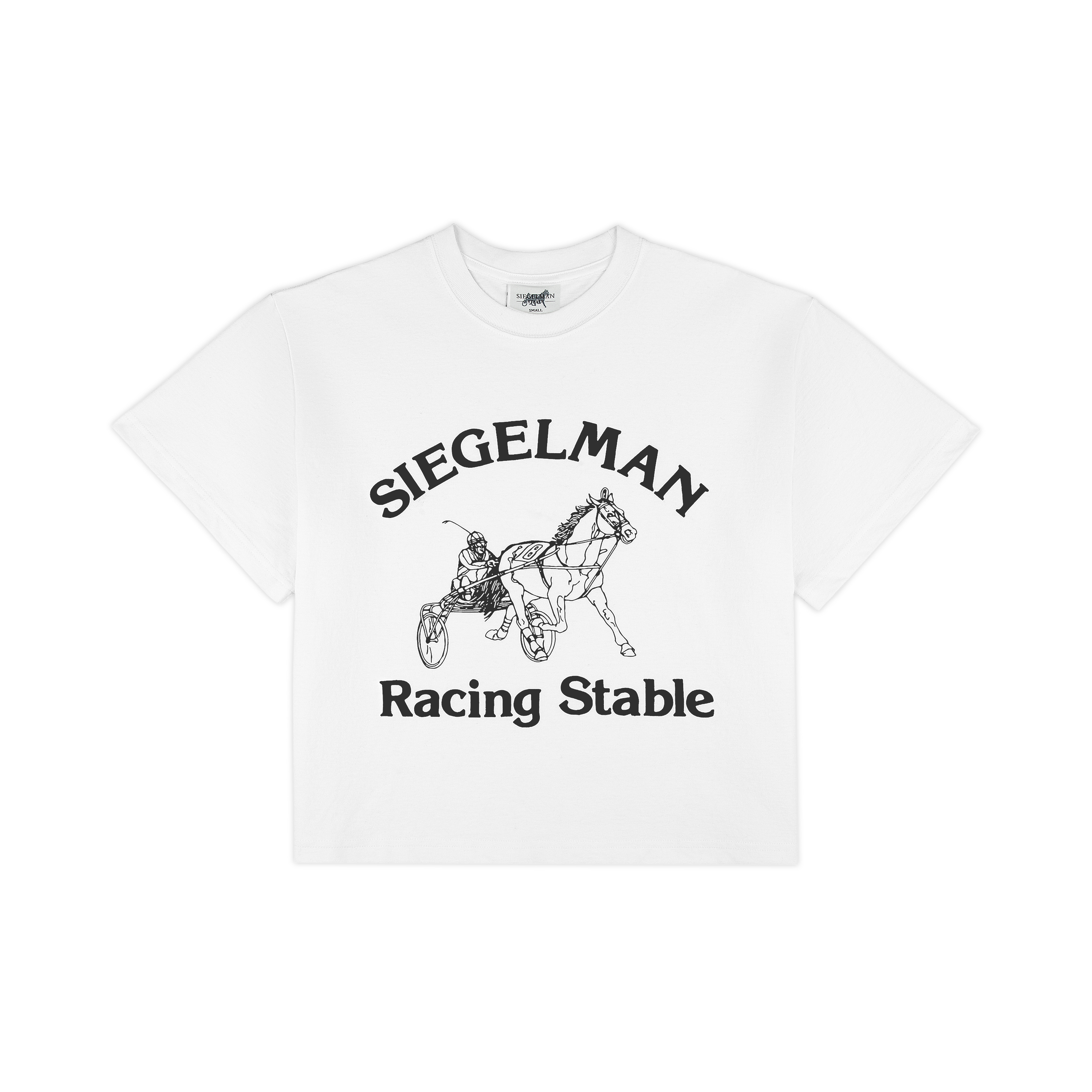Racing Stable Graphic Crop Tee