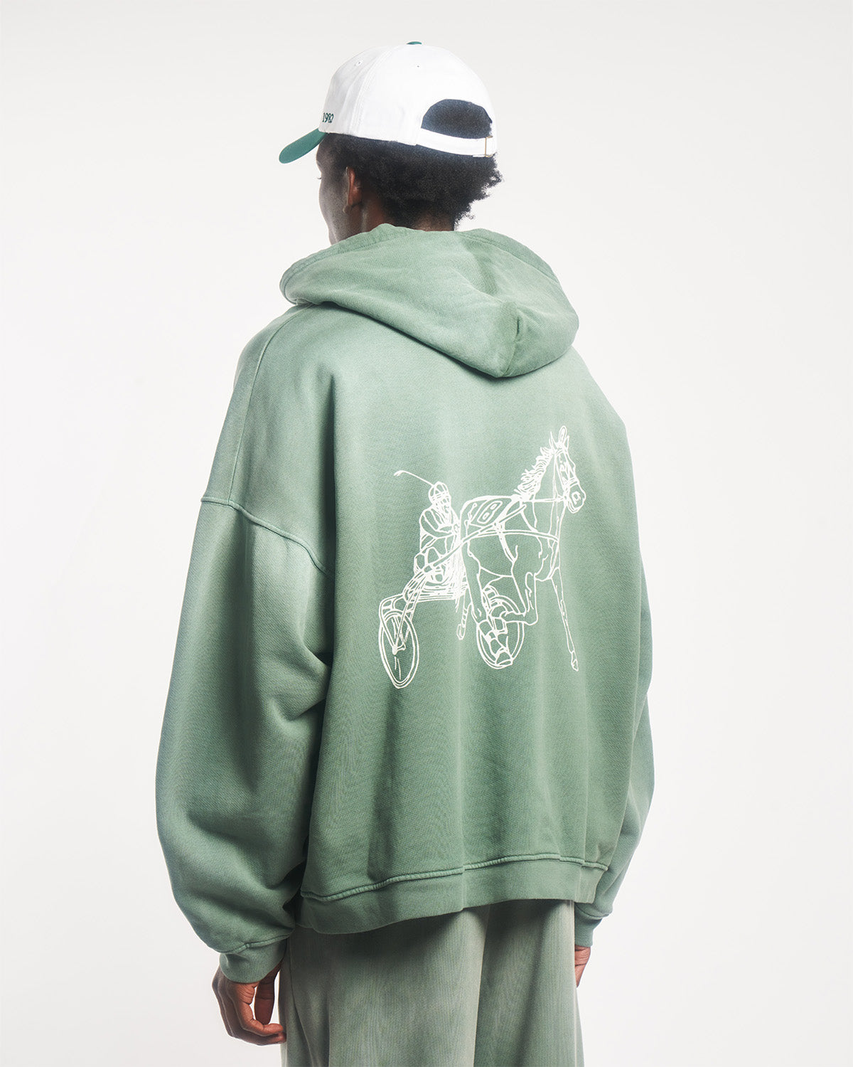 Racing Stable Graphic Hoodie
