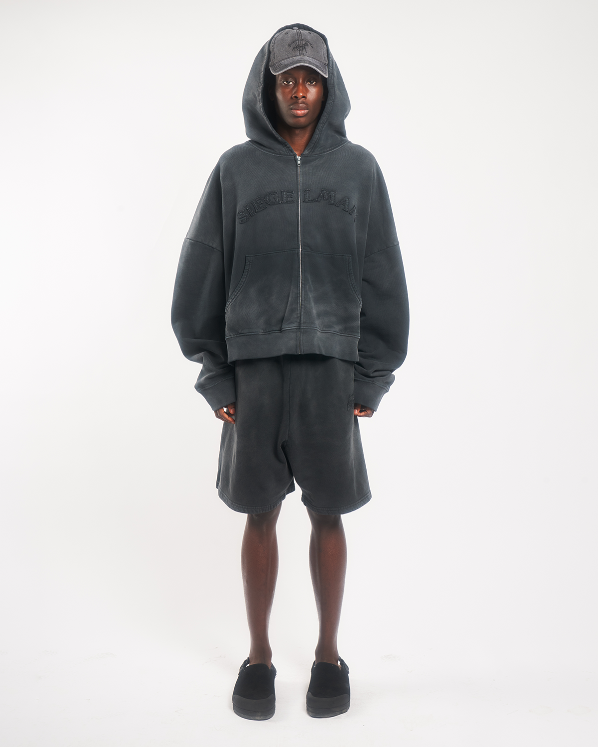 Emblem Oversized Sweatshort