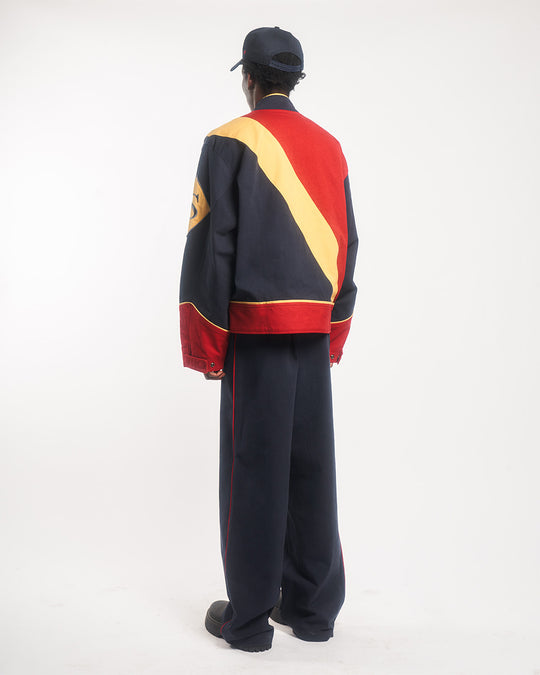Siegelman Stable Embroidered Track Jacket