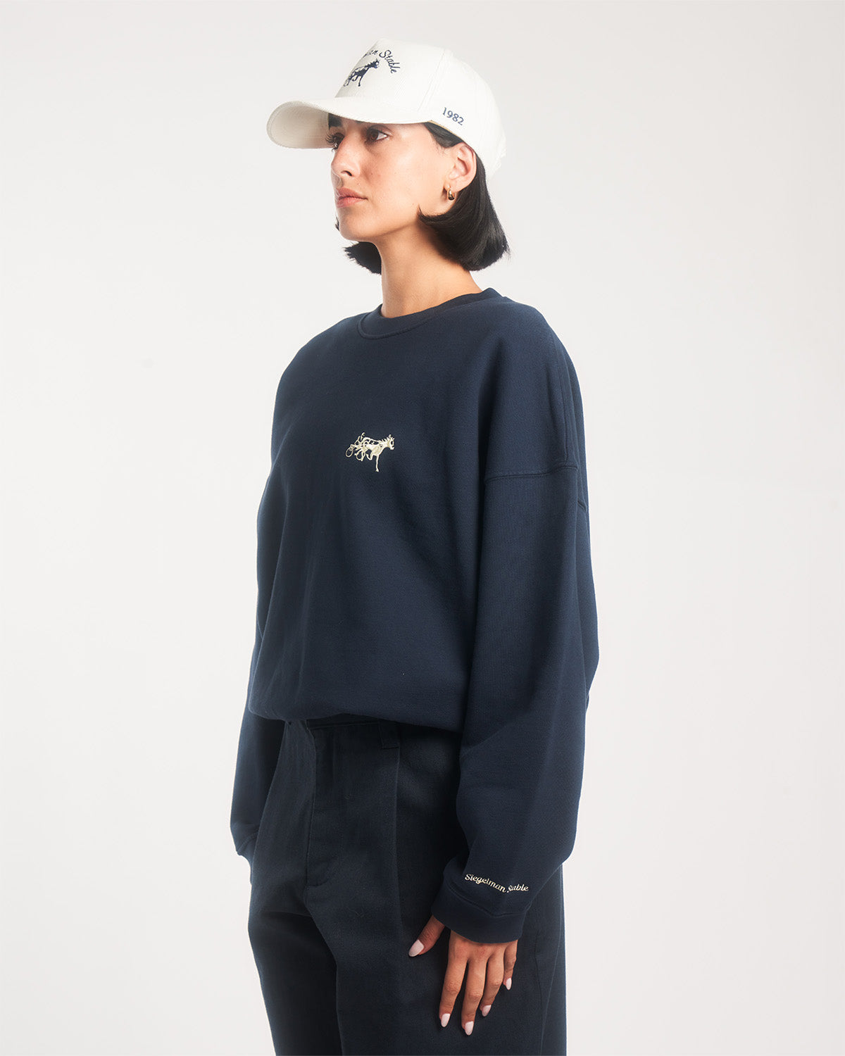 Embroidered Crewneck