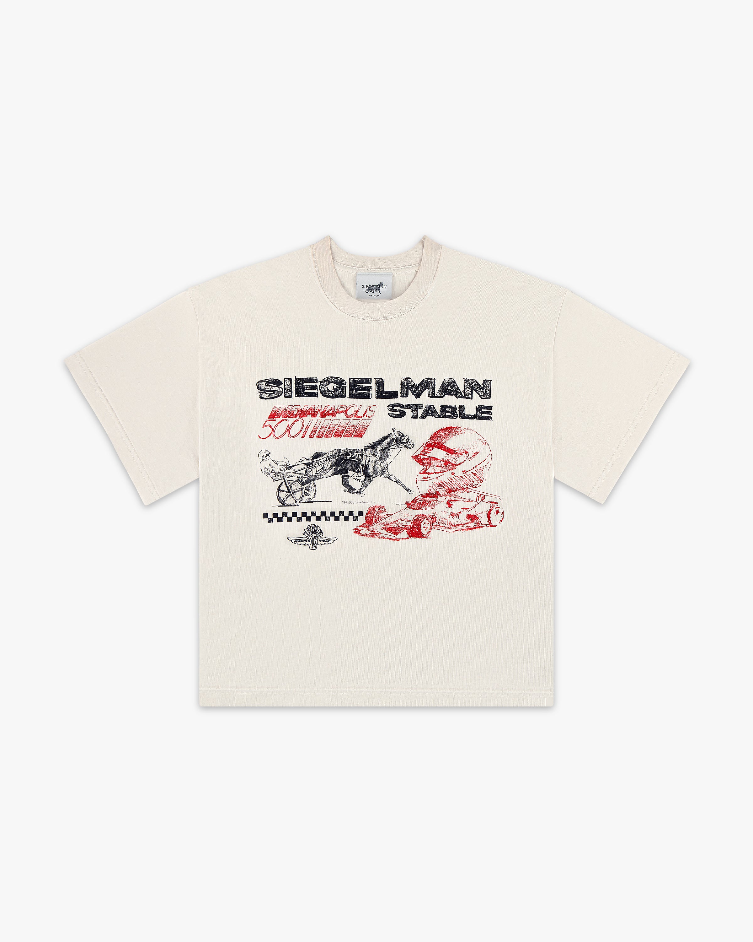 Indy 500 Graphic Crop Tee