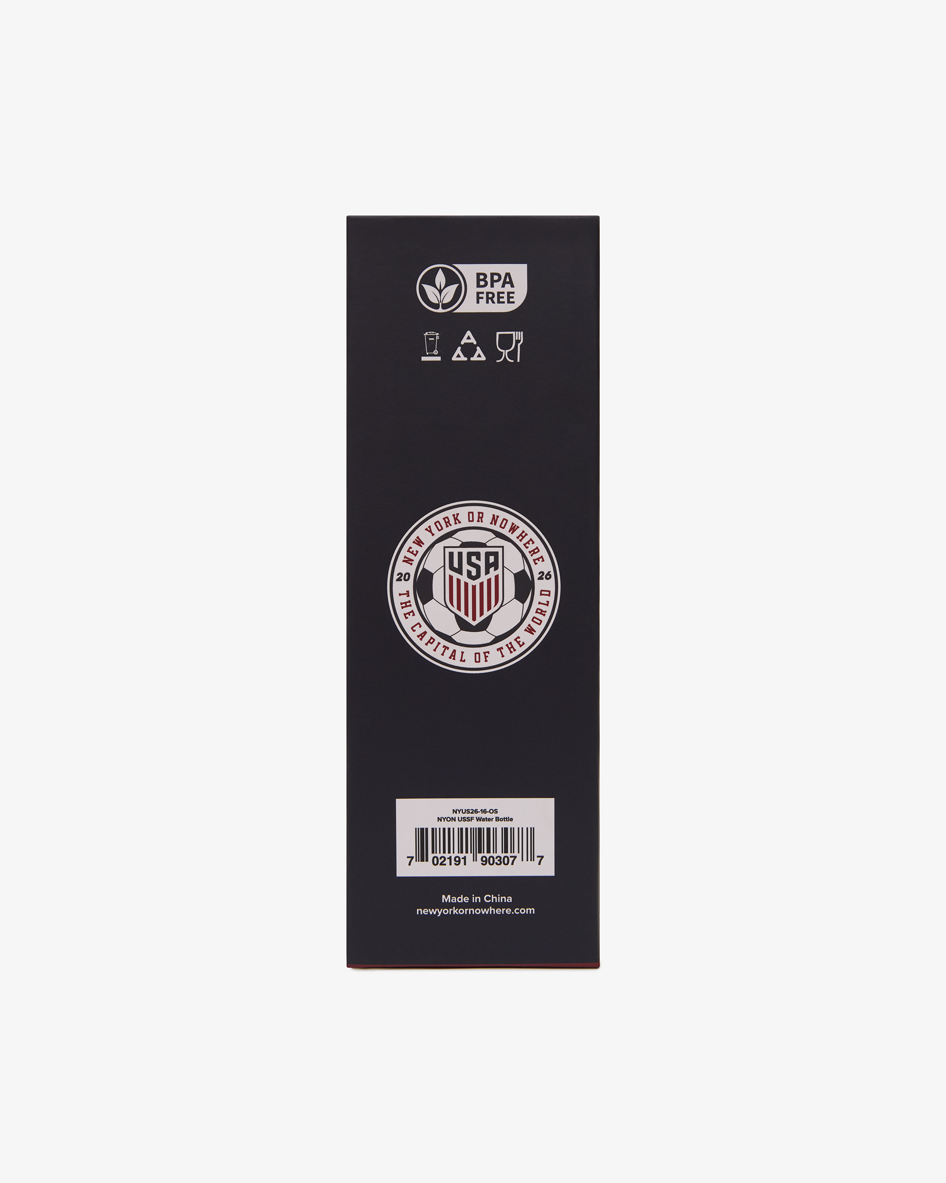 NYON x Siegelman Stable x US Soccer Hat Trick Water Bottle