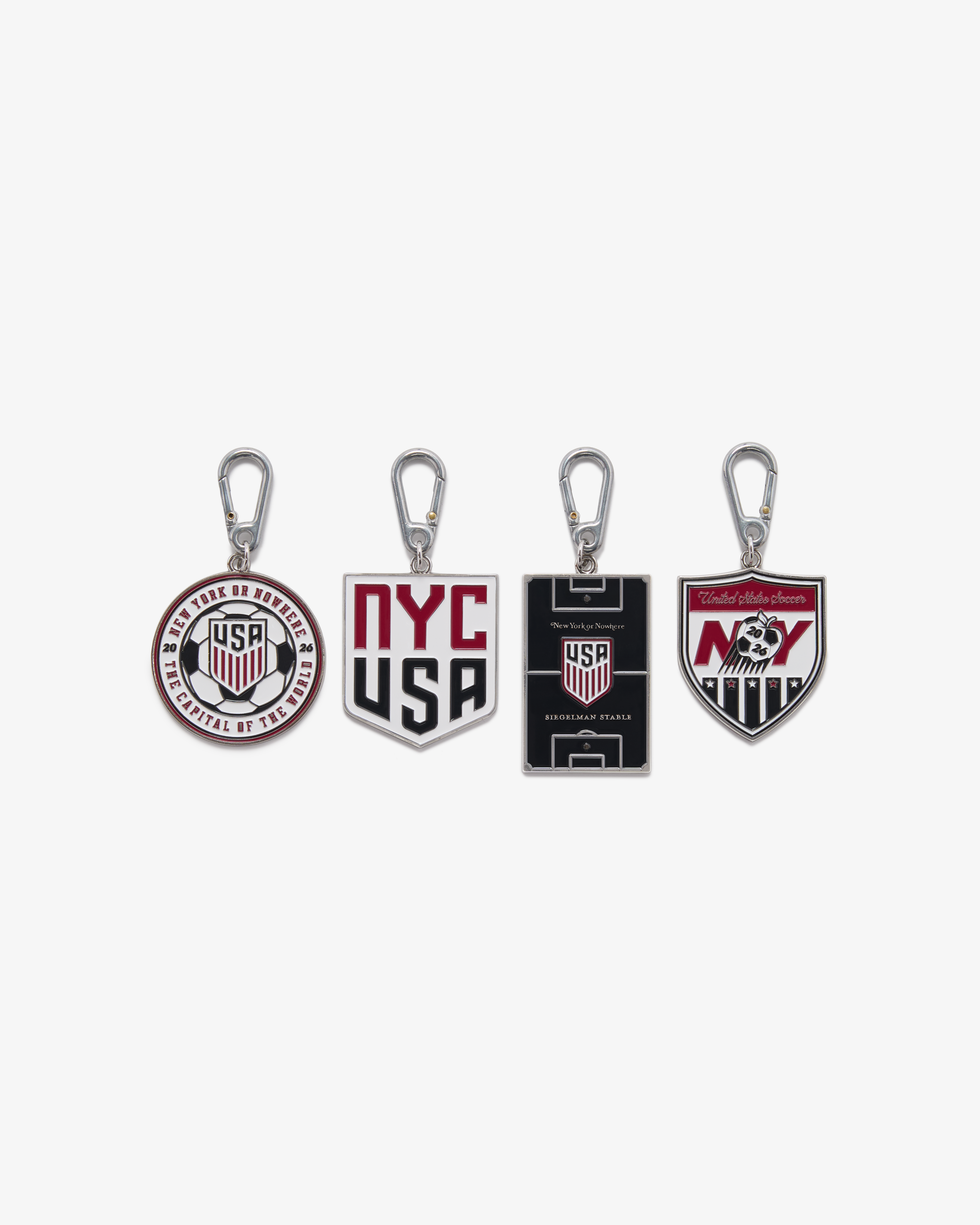 NYON x Siegelman Stable x US Soccer Striker Bag Charm - Pack of 4