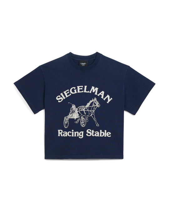 Racing Stable Graphic Crop Tee