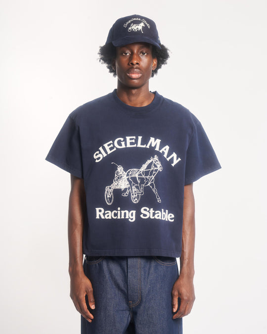 Racing Stable Graphic Crop Tee