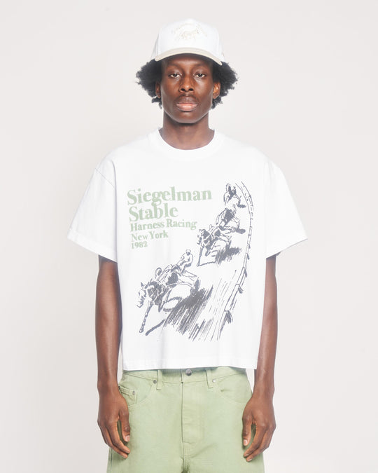 Harness Racing Graphic Crop Tee