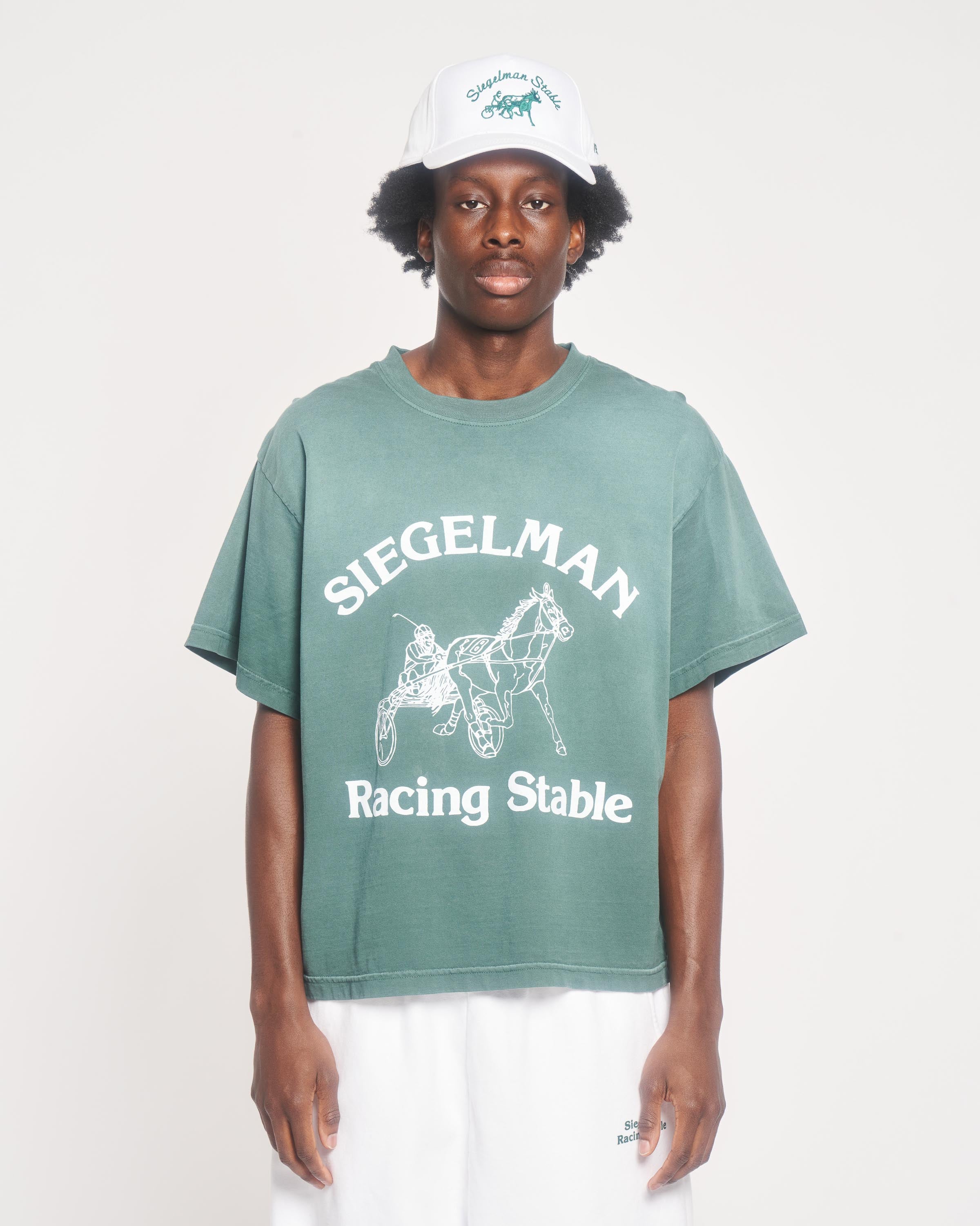 Racing Stable Graphic Crop Tee