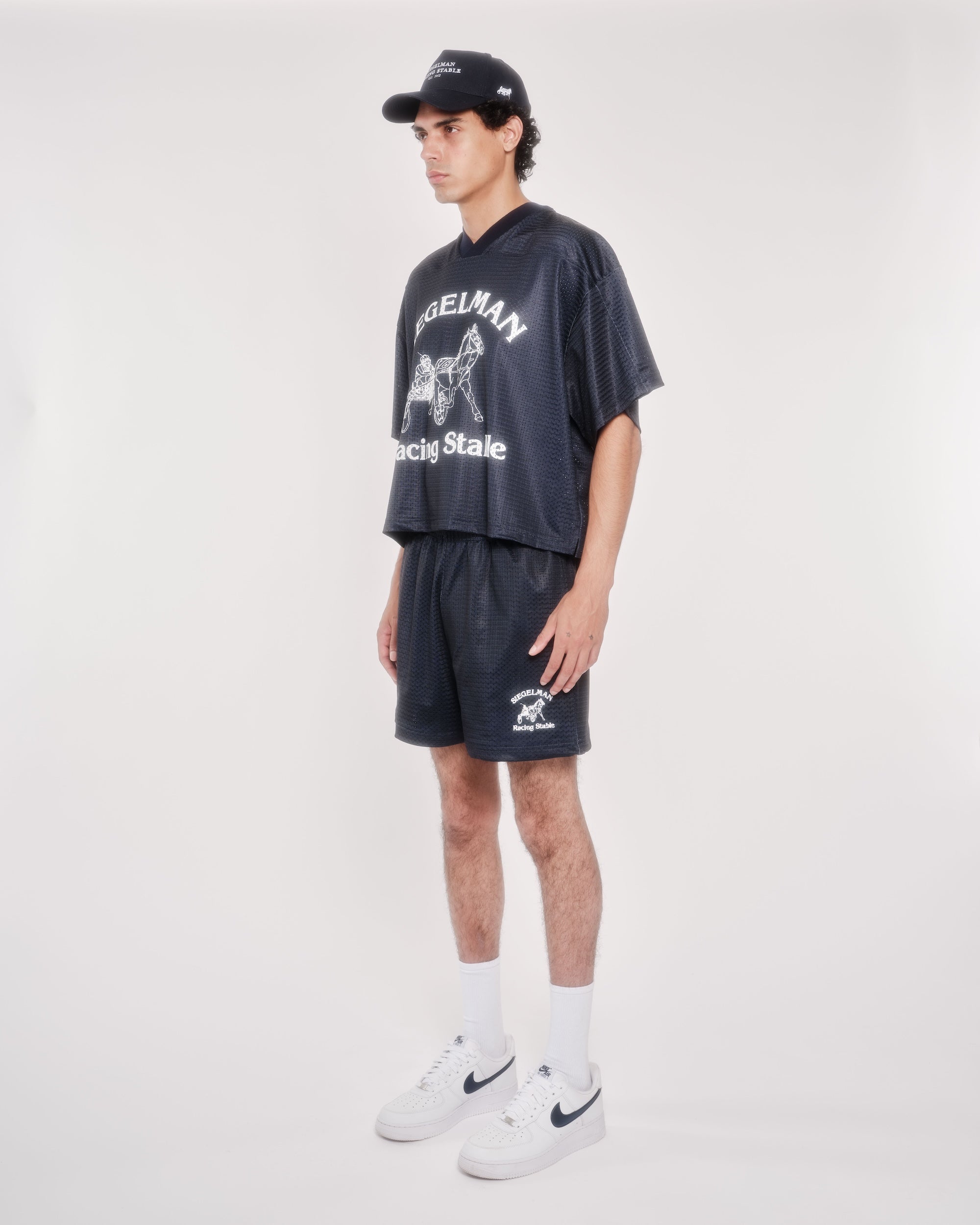 Racing Stable Mesh Shorts