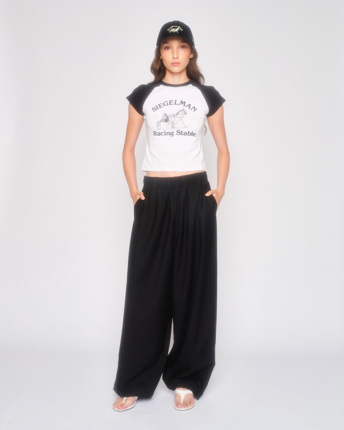 Wide Leg Parachute Pant
