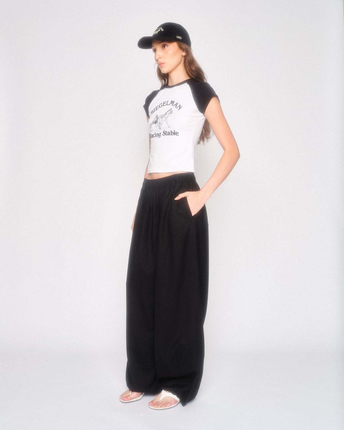 Wide Leg Parachute Pant