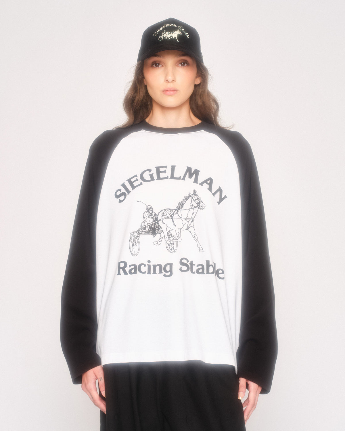 Racing Stable Long Sleeve Raglan Tee
