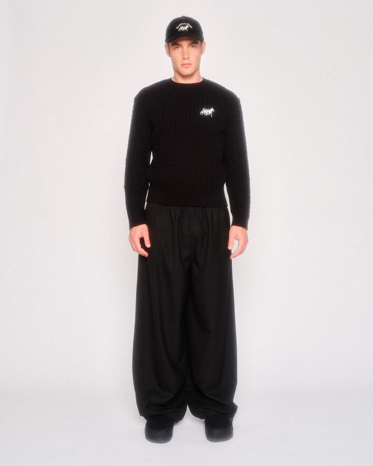 Wide Leg Parachute Pant