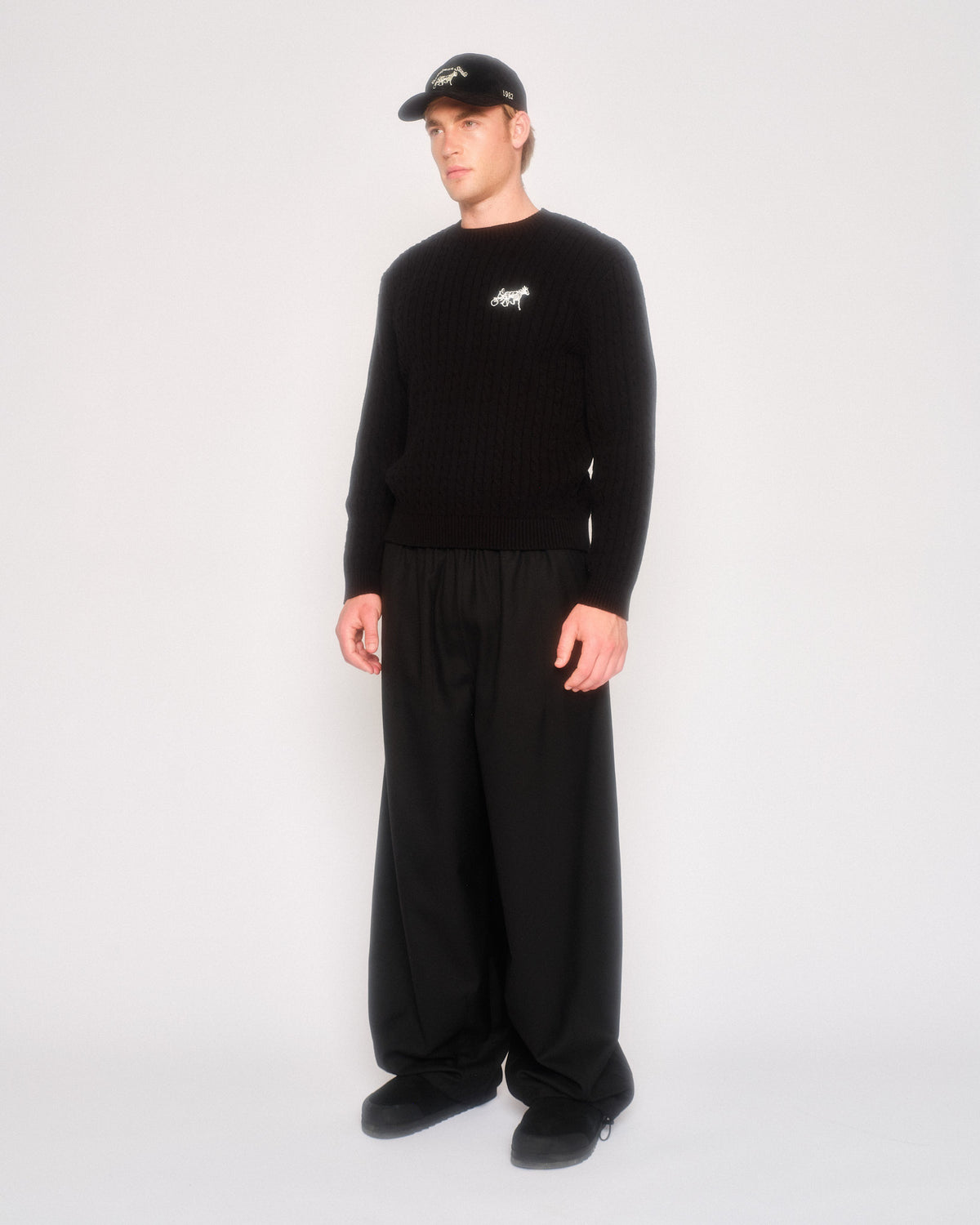 Wide Leg Parachute Pant