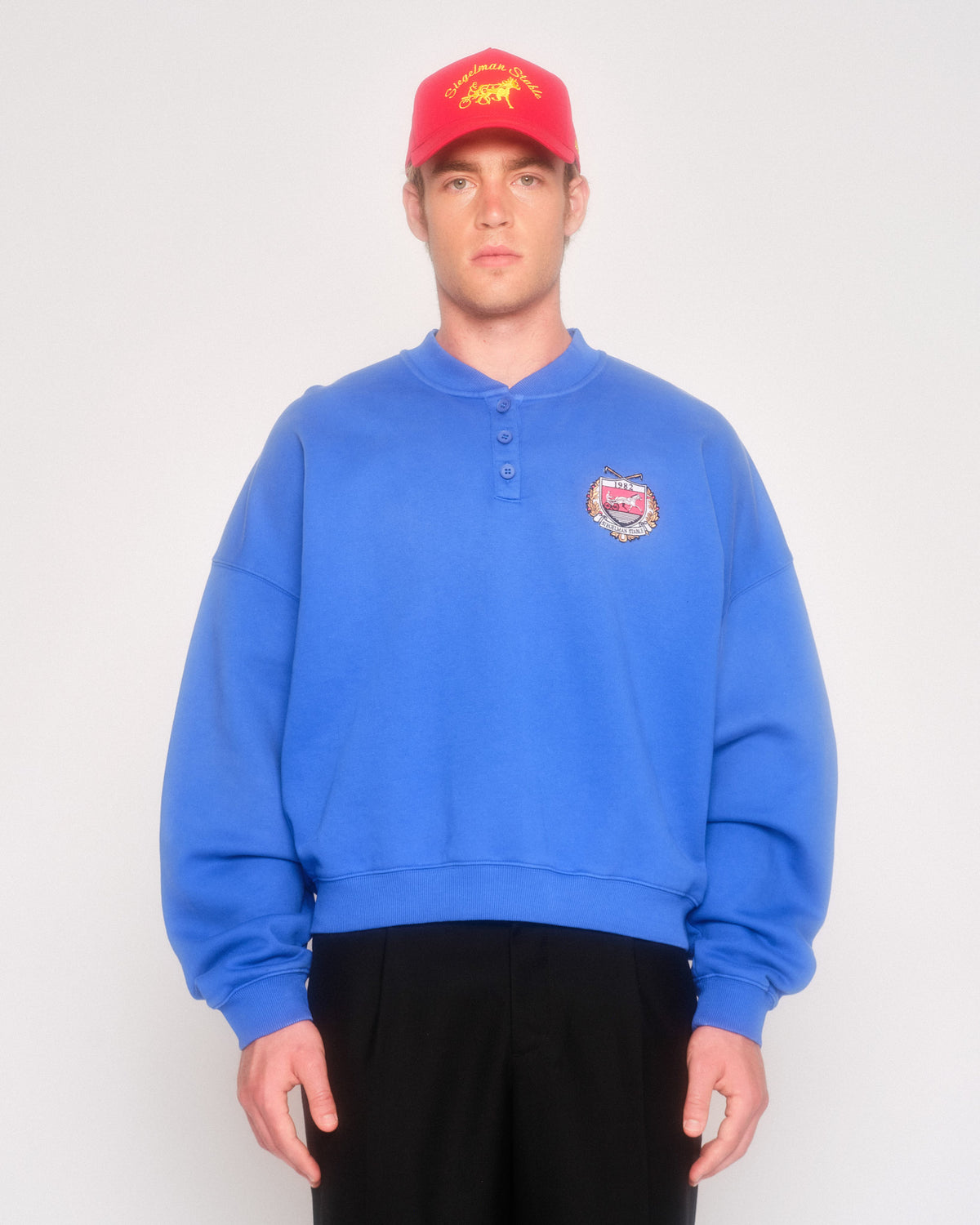 Henley Sweatshirt