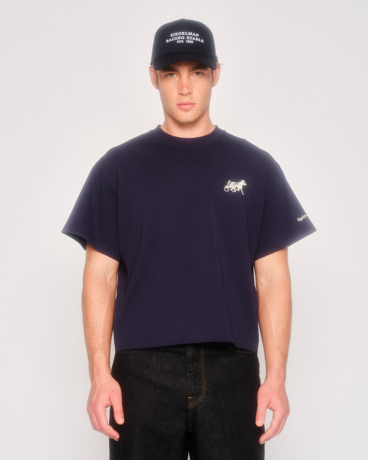 Embroidered Boxy Tee
