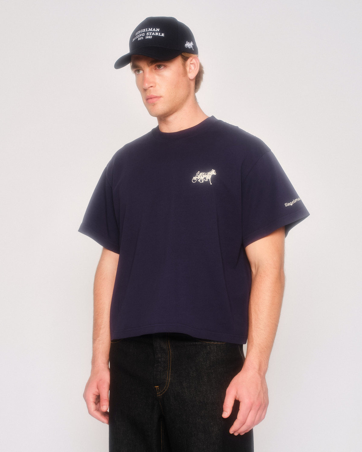 Embroidered Boxy Tee