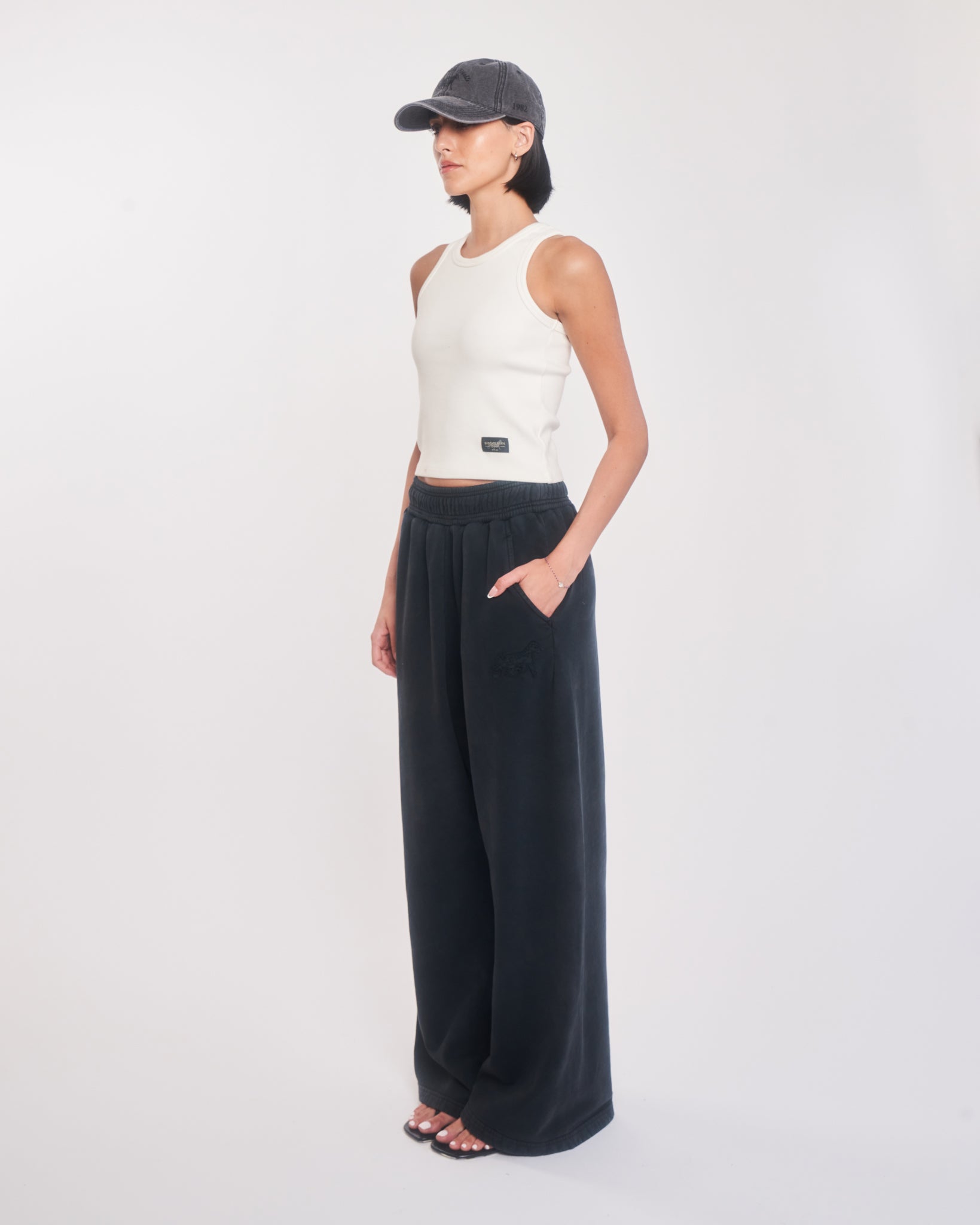 Emblem Oversized Sweatpant