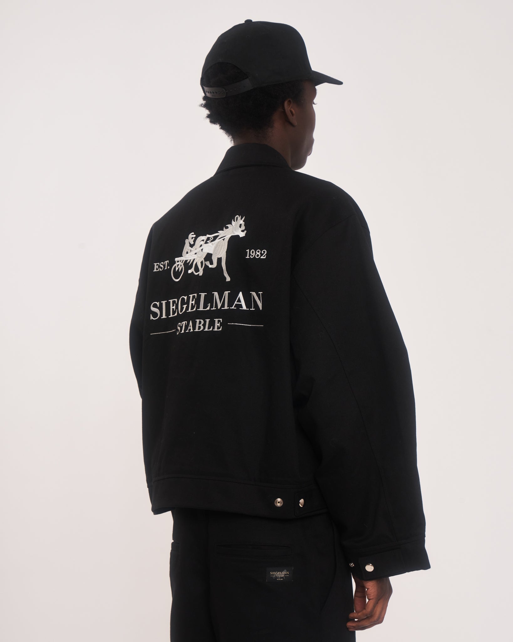 ジャケット・アウター THE BEAST EMBROIDERY COACH JACKET Siegelman Stable Embroidered Coaches Jacket
