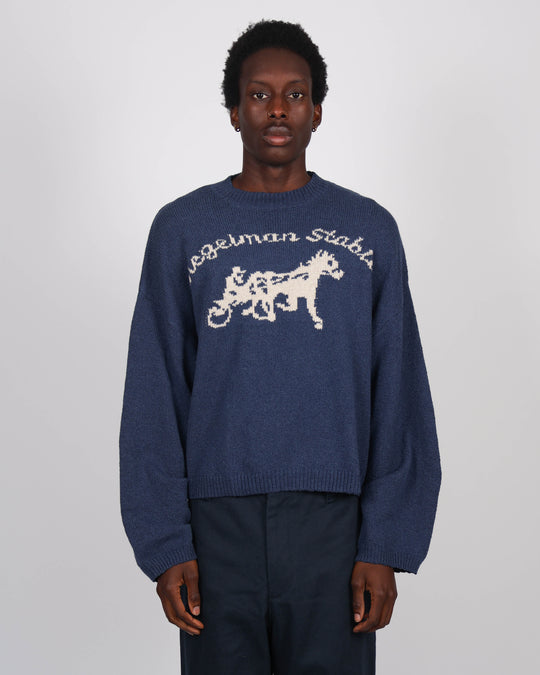 Siegelman Stable Logo Knit