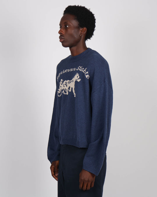 Siegelman Stable Logo Knit