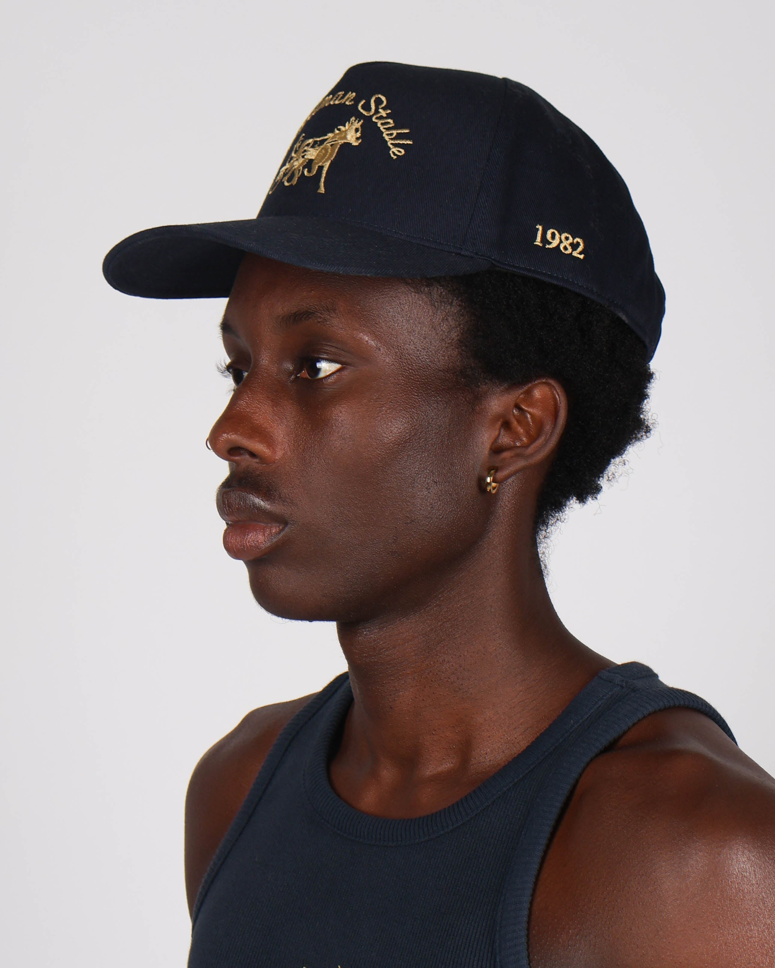 Siegelman Stable Hat online Navy Blue / Gold