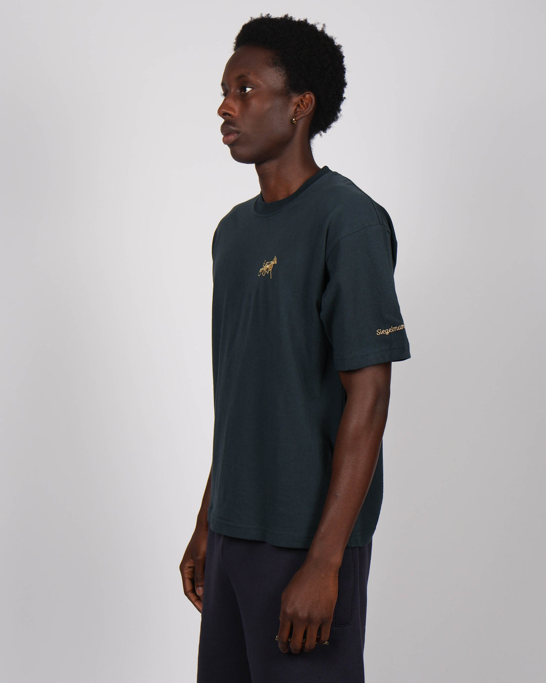 Siegelman Stable Embroidered Classic Tee