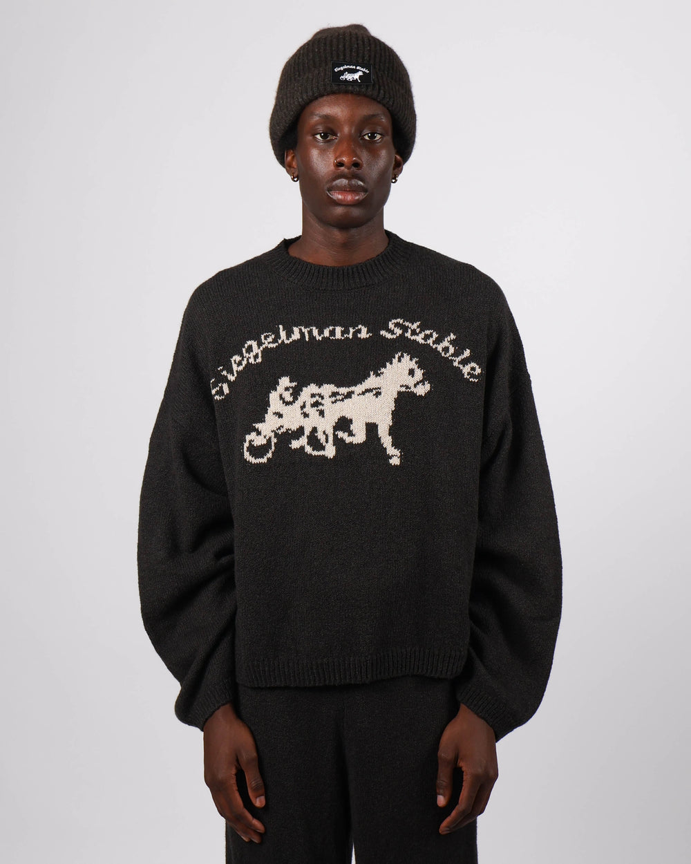 Siegelman Stable Logo Knit