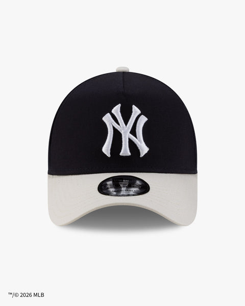 New York Yankees x Siegelman Stable 9FORTY Snapback, Navy & Grey