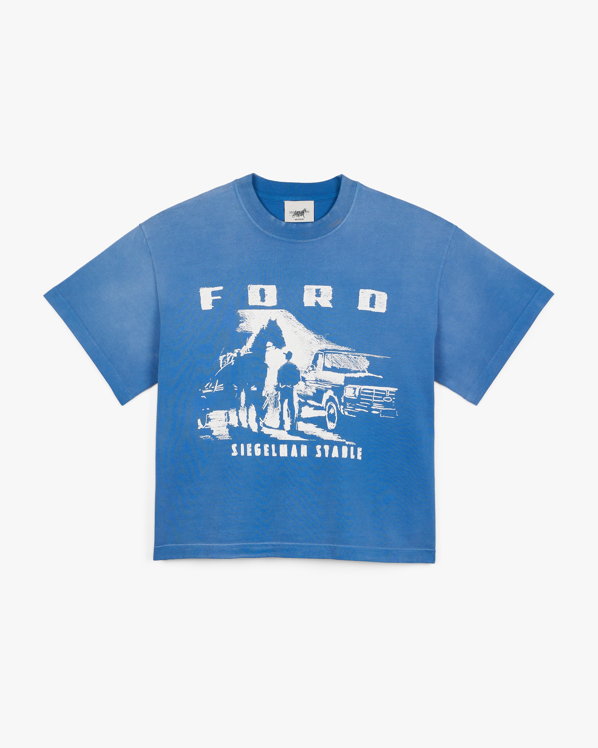 Horse Power Graphic Boxy Tee