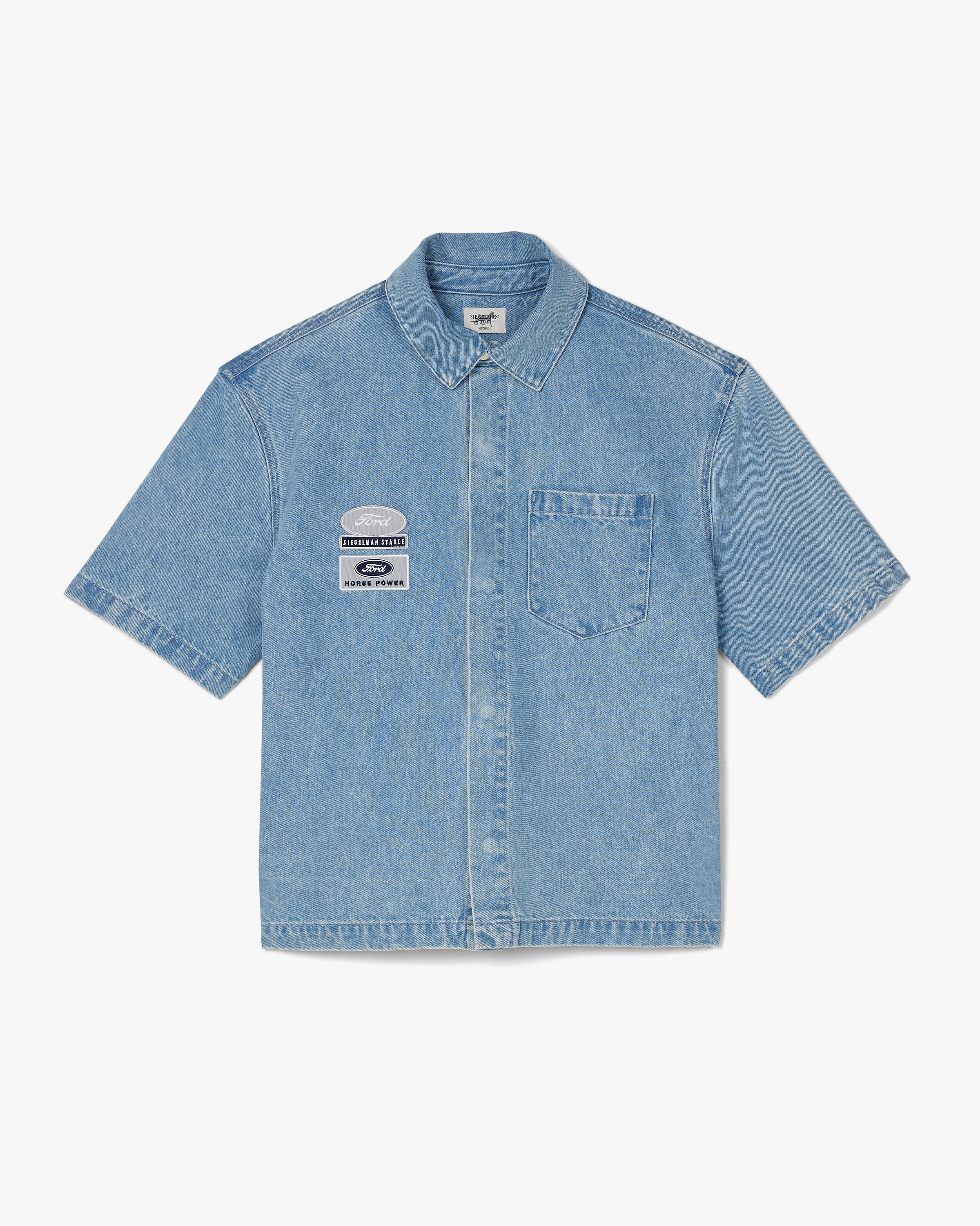 ★★ ★★ Regular fit denim shirt T22F0WSH031WT Regular Fit Denim Shirt - GANT