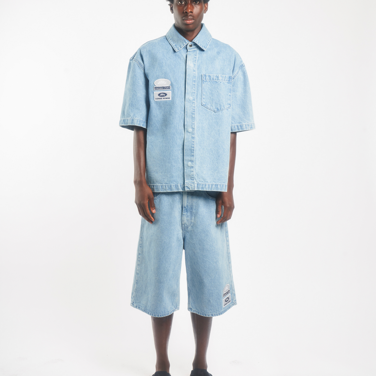 Ford Denim Coaches Short